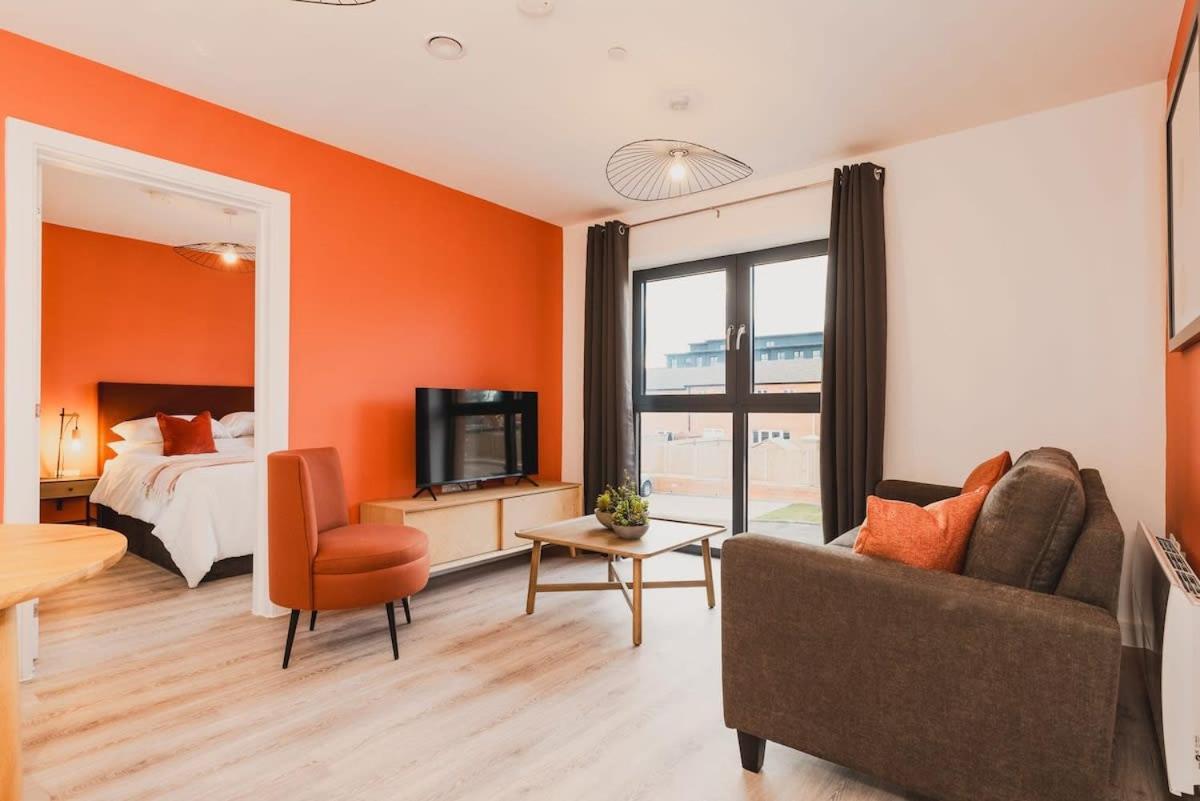 Stayzeni, Hardwick House Derby 2 Bed Apartment エクステリア 写真